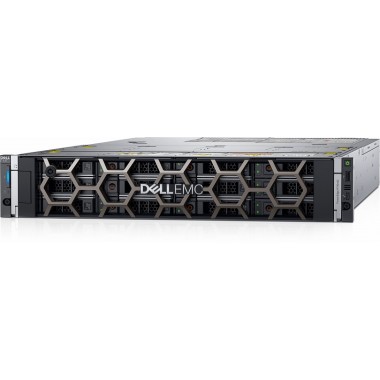 Dell PowerEdge R750 16B ST0 (up to 16x2.5",Riser Config4 4FH+2LP) no ( CPU, HS, FAN, Mem, HDDs, Contr, PSU, OCP, BOSS, Bezel, Rails) Broadcom 5720 DP onboard, iDRAC9 Enterprise, CMA