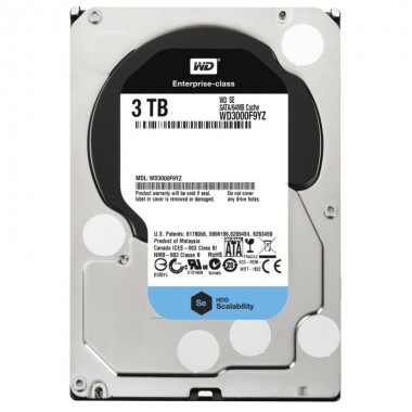 Western Digital HDD SATA-III 3000Gb Blue